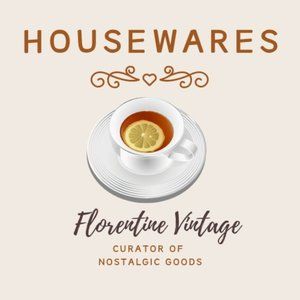 Housewares Current and Vintage